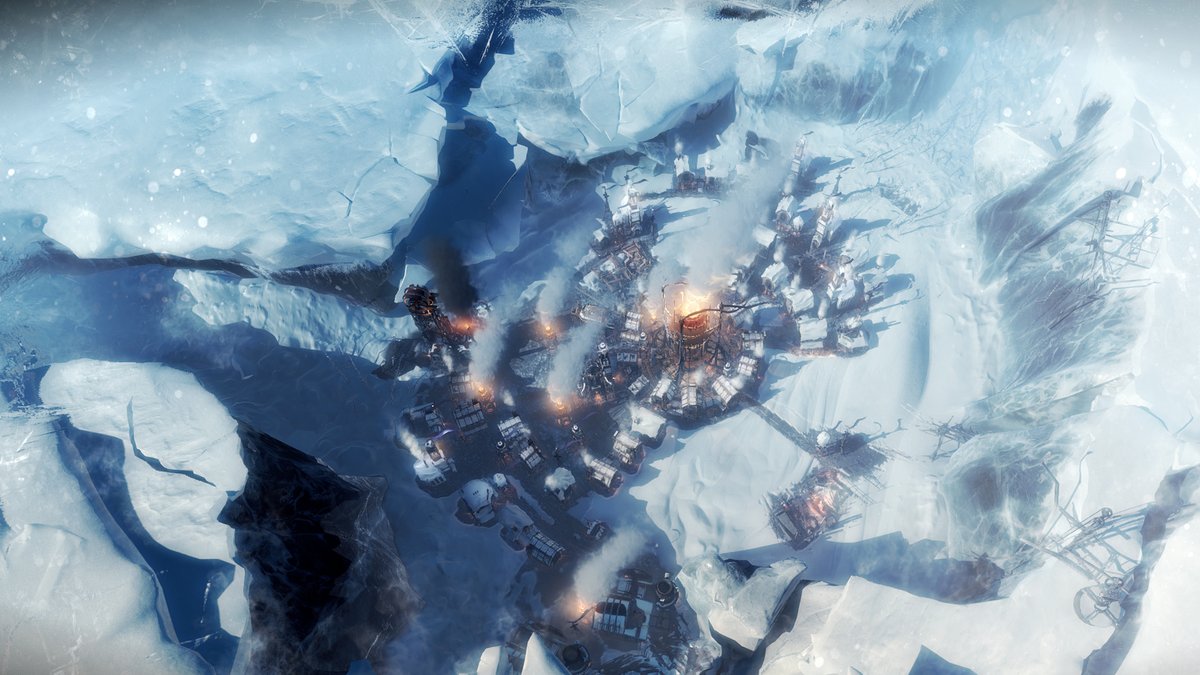 Mavruck's tweet photo. @jakubwiech Frostpunk jest o zmianach klimatycznych ;-) Choć bardziej o zmianach społecznych w odpowiedzi na zmiany klimatyczne. https://t.co/nB2JzCVSxl