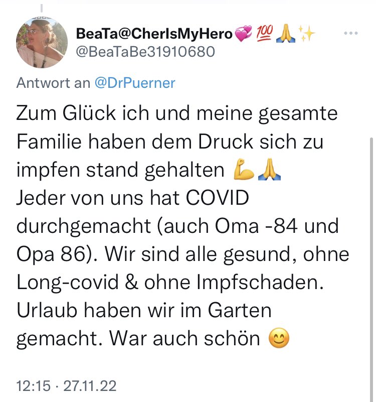 derGregor1's tweet photo. Die #Impfschaeden bei #Ungeimpften🤷♂️ https://t.co/TC0pKd7Hgn