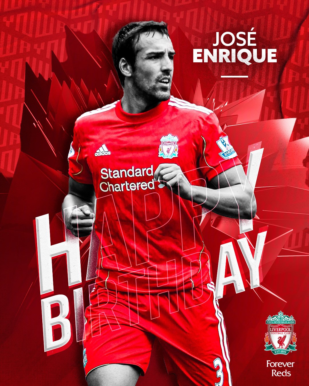 Happy birthday Jose Enrique 
