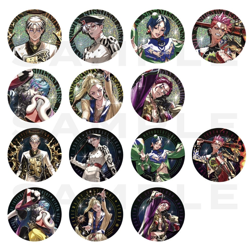 【エラー品レア！】　カリスマ　アイドルブレイク　缶バッジ　理解　ミラー Kusanagi Rikai - Badge - Charisma (草薙理解(2ndブレイク