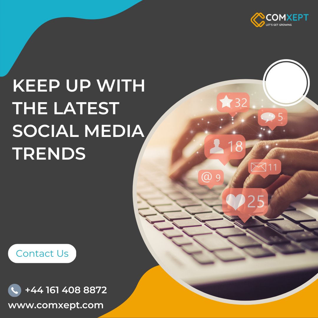 comxept's tweet image. Keep up with the latest social media trends with comxept! 
Follow us on Instagram, Twitter, and Facebook to stay informed about newest digital marketing practices. We'll help you level up your game and make sure your business is never left behind.
#Marketing #Business #Comxept