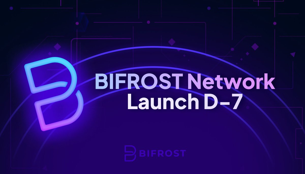 1/🚀 The BIFROST Mainnet is ready to blast off! Get ready for the future of multichain interoperability. #BIFROST

⏩ Read more on our Medium: shorturl.at/fCDI1
