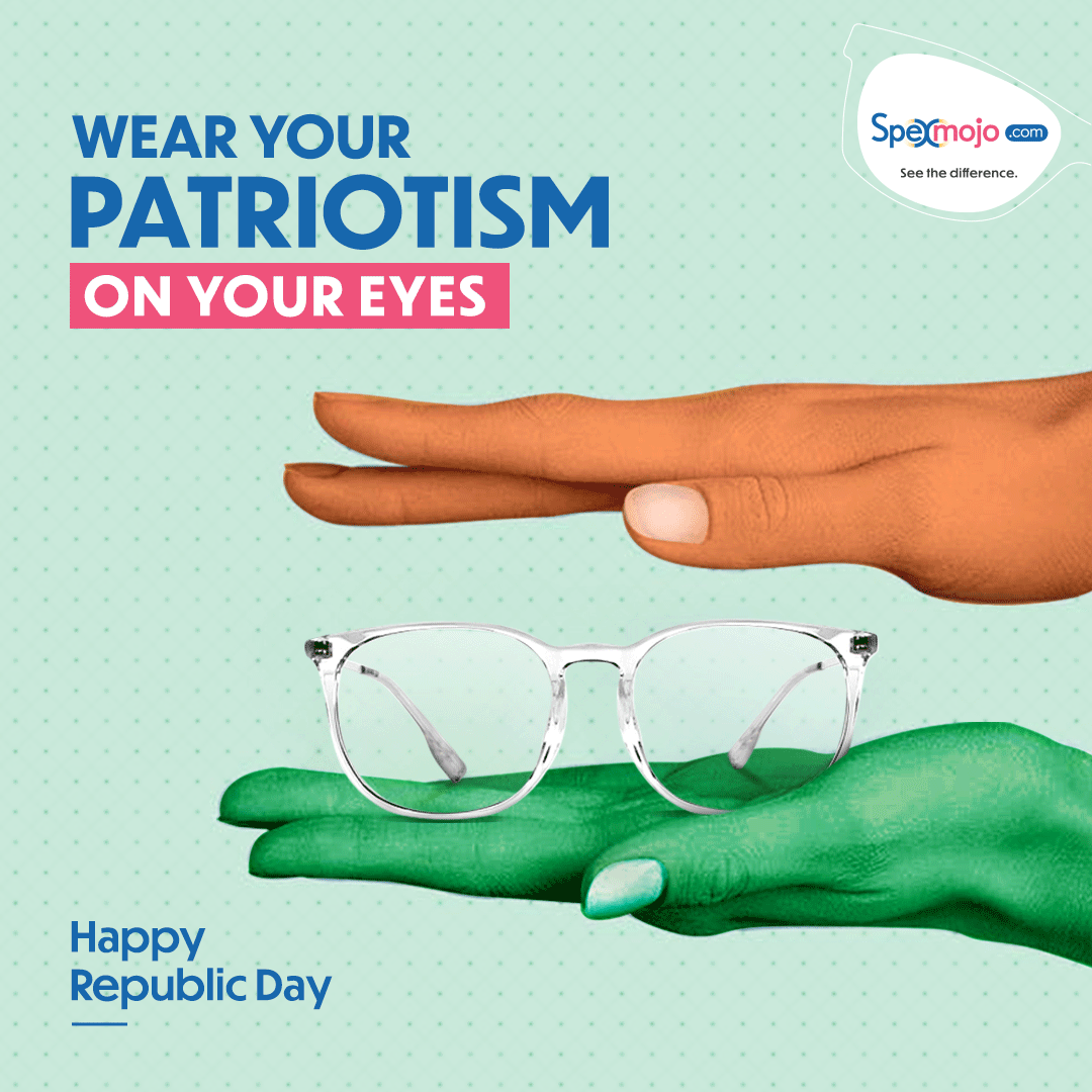 spexmojo's tweet photo. Let the spirit of Republic Day be reflected in your eyes with our eyewear collection. Wishing you a Happy Republic Day! 
#HappyRepublicDay #PatrioticStyle #EyewearFashion https://t.co/WClKZgl6ZH
