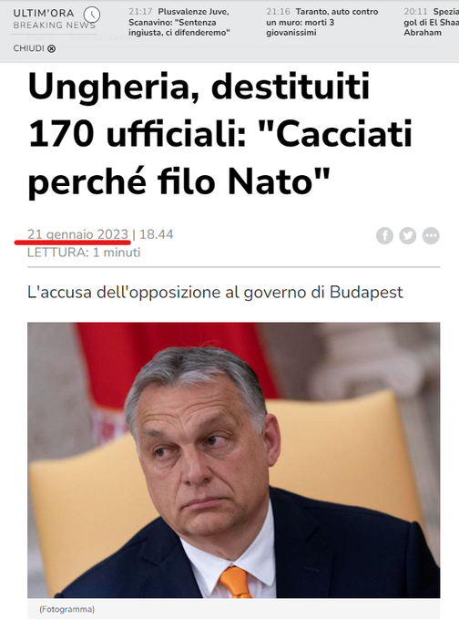fastuca's tweet image. #orban #dittatorello #cacciati #destituiti #Nato #ufficiali #ungheria #salvini #berlusconi #collusi #corrotti con #ruZZia #putin 

che #VERGOGNA VERGOGNA VERGOGNA VERGOGNA VERGOGNA VERGOGNA VERGOGNA