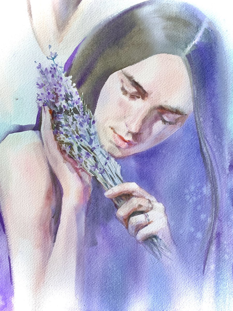 GM dear friends.
I already started my day with painting. And wish you a nice productive week! 

Detail of the watercolor: 

#ArtistOnTwitter #watercolor #NFTartists #metamodernism