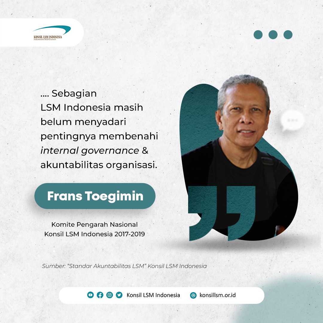 LSM_Akuntabel's tweet photo. Banyak LSM yang harus mulai menyadari pentingnya tata kelola internal yang baik dan akuntabilitas organisasi demi kepercayaan publik dan keberlanjutan lembaga.

#oms 
#omsindonesia 
#konsillsmindonesia 
#akuntabilitas 
#lsm https://t.co/Vm90lISdil