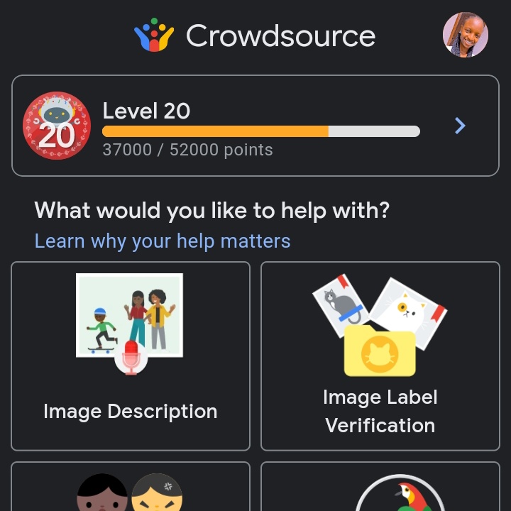 Coding_Happinex's tweet image. Last day of our #10daysofcrowdsource
My final progress at the end of the challenge!😊🥳
Thank you @dsc_oaustech
For the opportunity
Thank you @crowdsource #10DaysOfCrowdsource
#GoogleCrowdsource
#CrowdsourceByGoogle
#GoogleCrowdsourceNigeria
#nigeriagooglecrowdsource