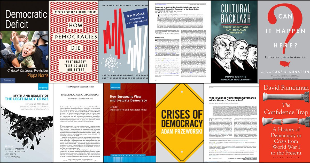 How democratic are ordinary citizens in Western democracies? Academic research has extensively studied this question recently. This 🧵summarizes some of the most important findings from the past 10 years in 22 short tweets 👇🏾