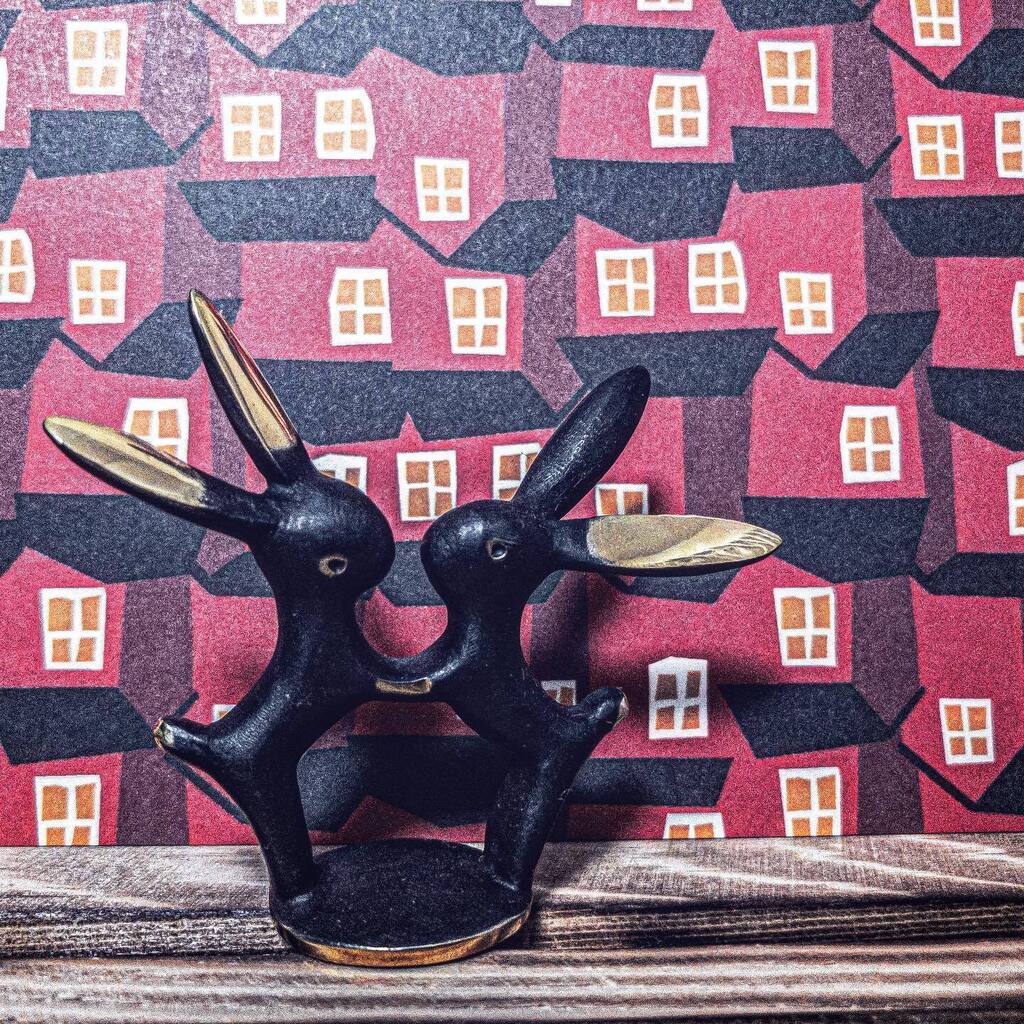 #walterbosse #ウォルターボッセ #rabbit #antique #interior #vintage #marimekko #アンティーク #インテリア #ヴィンテージ #ラビット #ウサギ #vscocam #instagood #instarabbit #🐰#卯年