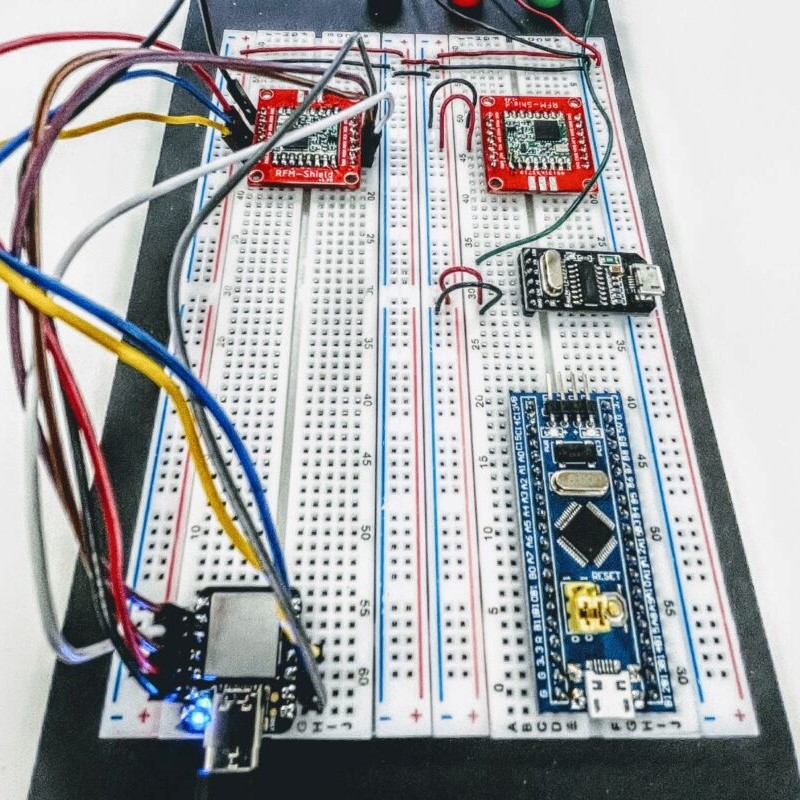 Breadboard testing
diycon.nl

 #LoRaWAN #RF #IoT #Arduino #STM32 #ESP32 #DIY #DIYelectronics #electronicprojects #wirelesscommunication #InternetofThings #smartcity #smartagriculture #smartbuilding #smartlogistics  #LPWAN