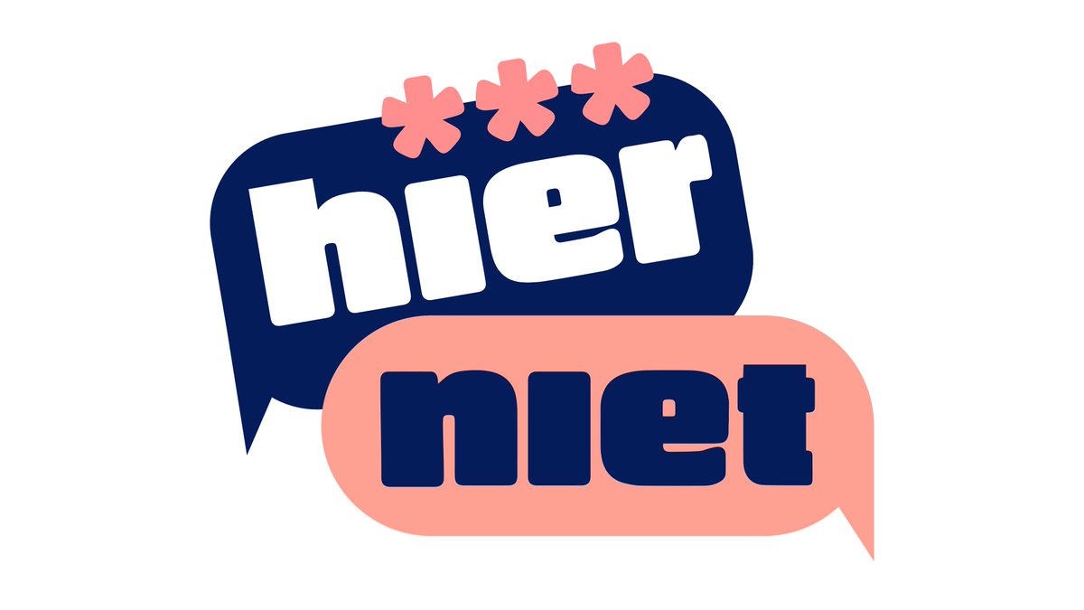 Wil je ook een duidelijke grens trekken voor #haatspraak op sociale media? Zeg dan net als wij 'Hier Niet!’ ✋ Want samen met meer dan 60 andere bedrijven en organisaties bouwen we mee aan een onzichtbare muur tegen haatspraak. 
👉hierniet.be