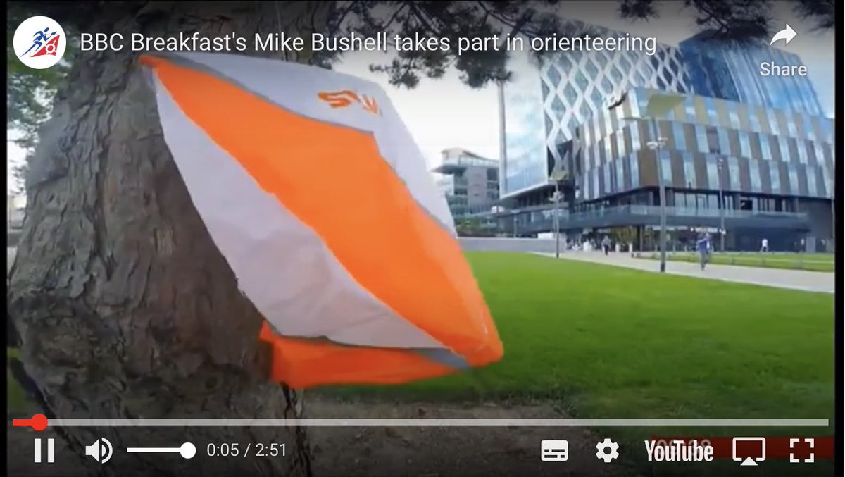BBC Breakfast's Mike Bushell takes part in orienteering youtu.be/C-dZ2CSTQik via <a href="/YouTube/">YouTube</a>