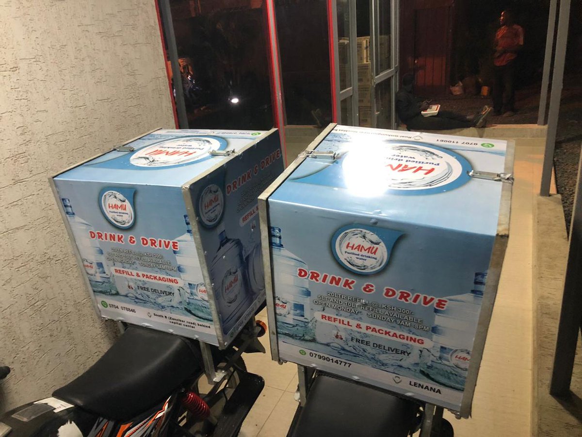 Have you had your Hamu water refill today?