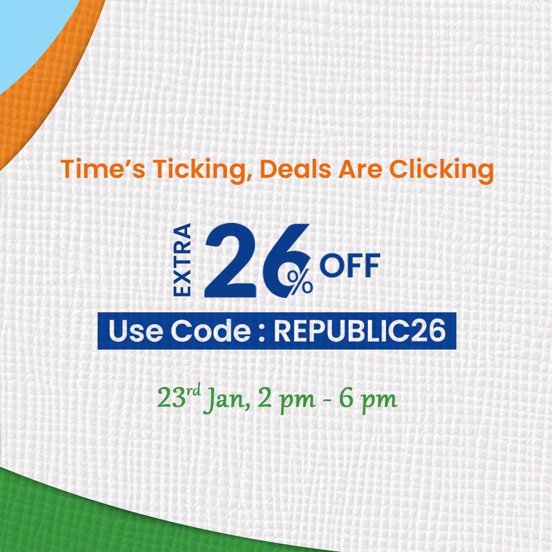 4 hours of surprise deals you can’t snooze on! 🤩🙌 Use code: REPUBLIC26 for an EXTRA 26% off, SITEWIDE 🇮🇳🛒 . HURRY‼️ Head to lavieworld.com now 👜 . #lavieworld #laviebags #flashsale #sale #trending #onestopshop #addtocart #republicday #india #handbag #anushkasharma