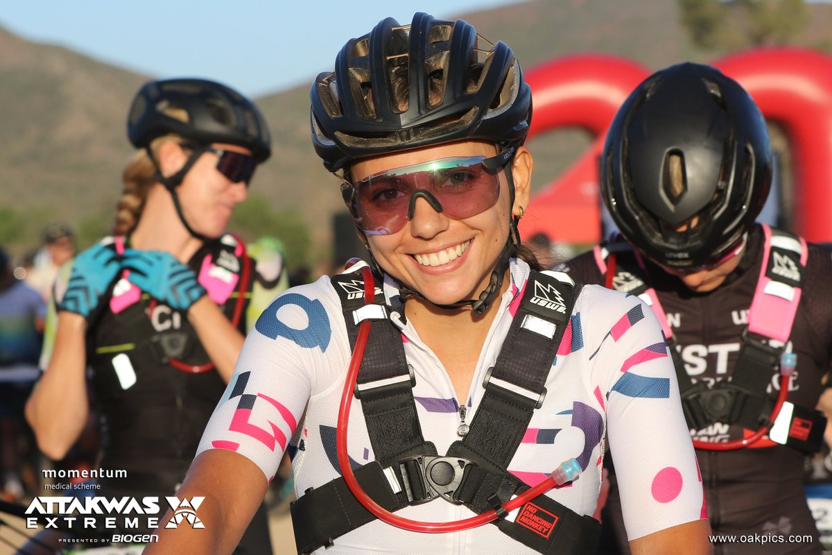 It was all smiles at the start of the 2023 #HellOfTheSouth!

📸Oakpics
<a href="/Momentum_za/">Momentum</a> Medical Scheme #AttakwasExtreme presented by <a href="/BiogenSA/">Biogen</a>