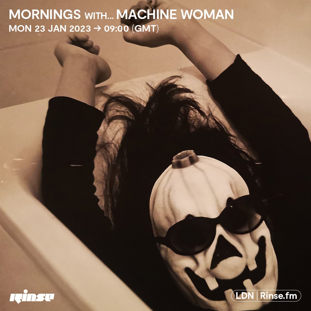 RinseFM's tweet photo. LIVE: it's #Morningswith... #MachineWoman on https://t.co/6hLtrLYpIS + 106.8FM
#RinseFM https://t.co/I18cyeMo8Q