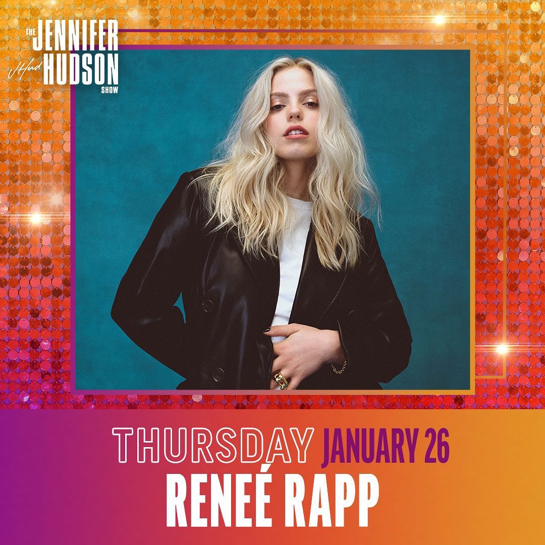 Reneé Rapp Source on Twitter "🗓️ reneerapp will be on the JHudShow