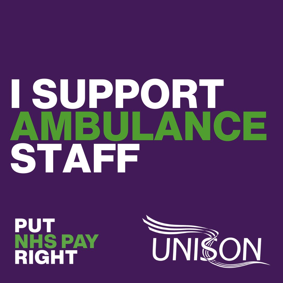 Solidarity with all striking today. #PutNHSPayRight #Unison 
#WeAreWestminsterUnison