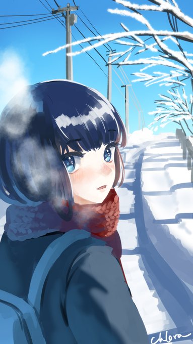 「カメラ目線 雪」のTwitter画像/イラスト(新着)｜21ページ目