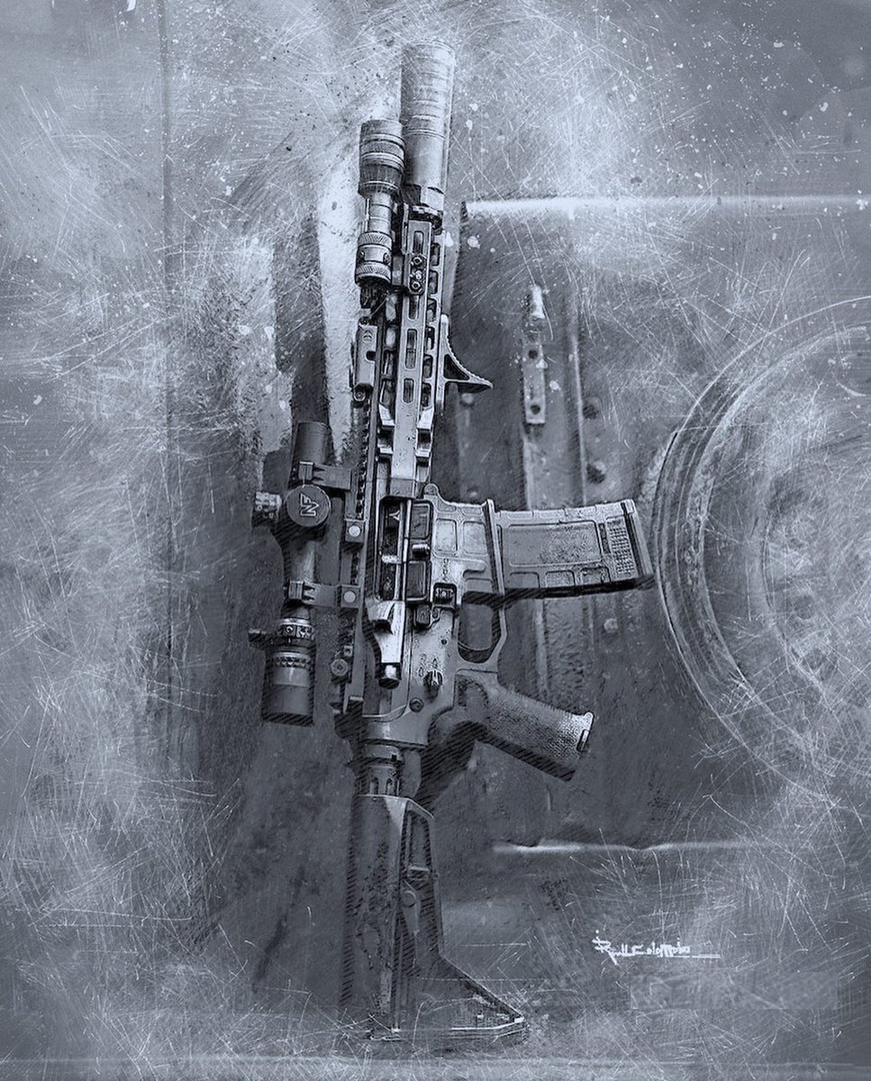 #Ghostgun #WinterSoldier #Rifle #Weapon #Digitalart