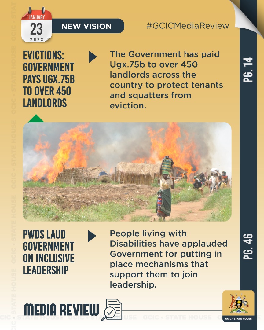 Government of Uganda on Twitter "The Government has paid Ugx.75b to