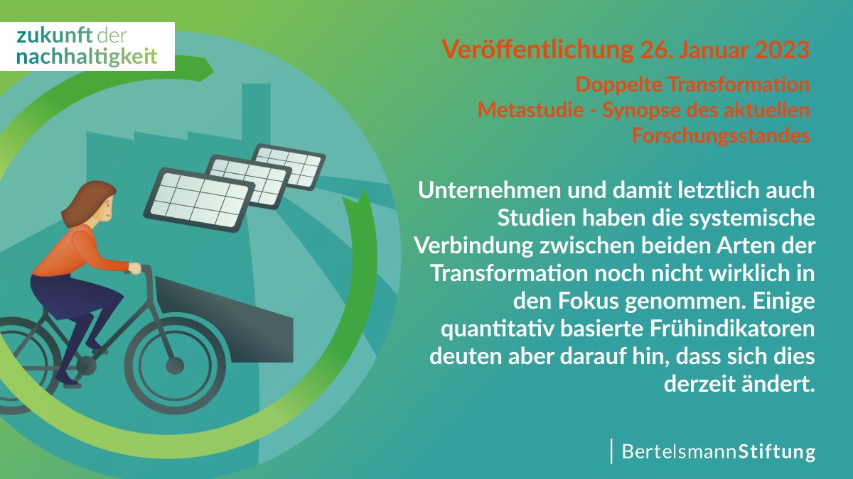 zu_nachhaltig's tweet photo. Gemeinsam mit @iaostuttgart stellten wir uns die Frage, wie nachhaltiges Wirtschaften mit der digitalen Transformation zusammenhängt und freuen uns die Ergebnisse Ende der Woche mit euch zu teilen. #Digialisierung #Nachhaltigkeit #doppelteTransformation @BertelsmannSt https://t.co/wiSkrEFpz8