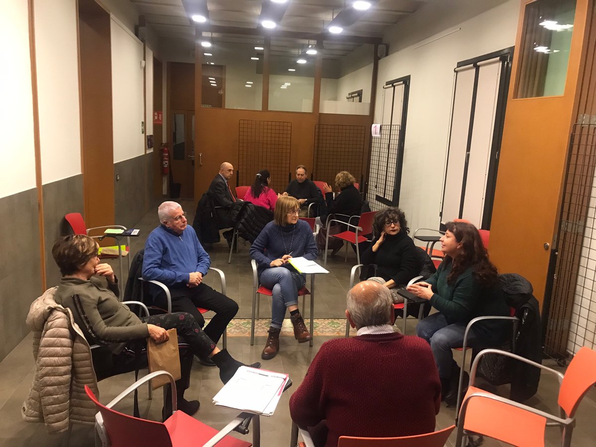 cpnlgranollers's tweet photo. Dijous passat es va dur a terme la 2a taula de debat organitzada per la comissió del Pacte Municipal per la Llengua de Granollers enfocada al món socioeconòmic.
Es van pensar propostes per fomentar l'ús social de la llengua en aquest sector a la ciutat.
ℹ️ https://t.co/zi2fKAgEvB https://t.co/5VhRpv0Ma2