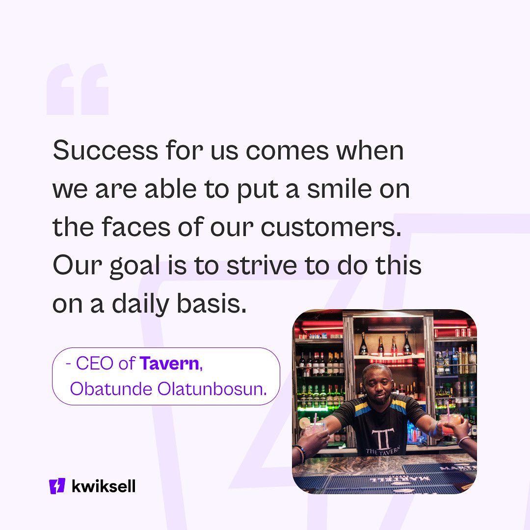 We know increasing sales is a high priority for you in achieving success; if you’re yet to request your Kwiksell POS, contact +234 9062824355 now to get yours and move closer to achieving your goals 💜📈 Have a sales-filled week, Kwiksellers!

#TheBetterWayToSell #mondaythoughts