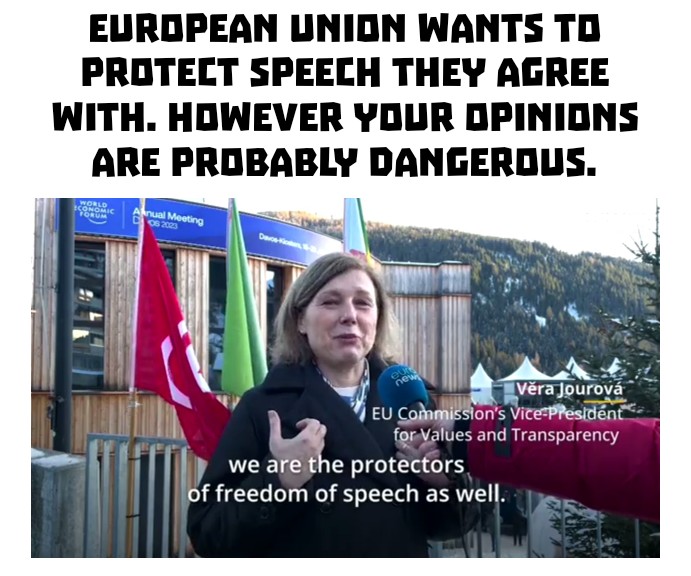 AlexdeSuys's tweet photo. I bet she's pro shadow banning. Personally I'm pretty sick of it.
#politicallyincorrect #meme #memes #politicalmemes #memewar #memewars #greatreset #greatawakening #veritasarmy #distributionbyproxy #bebrave #newrenaissance #walkaway #infowars #slightlyoffensive #lwc https://t.co/zPYNLJoenv