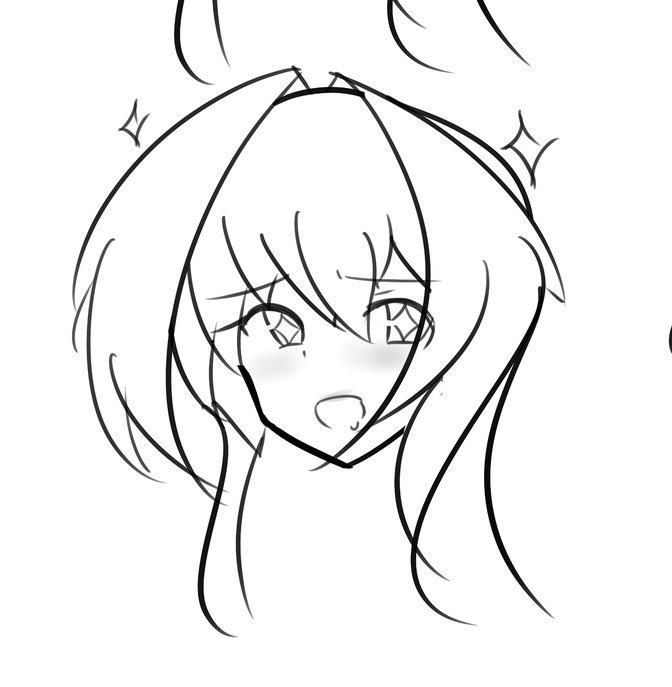 作者が思うましろちゃんらしい顔。 