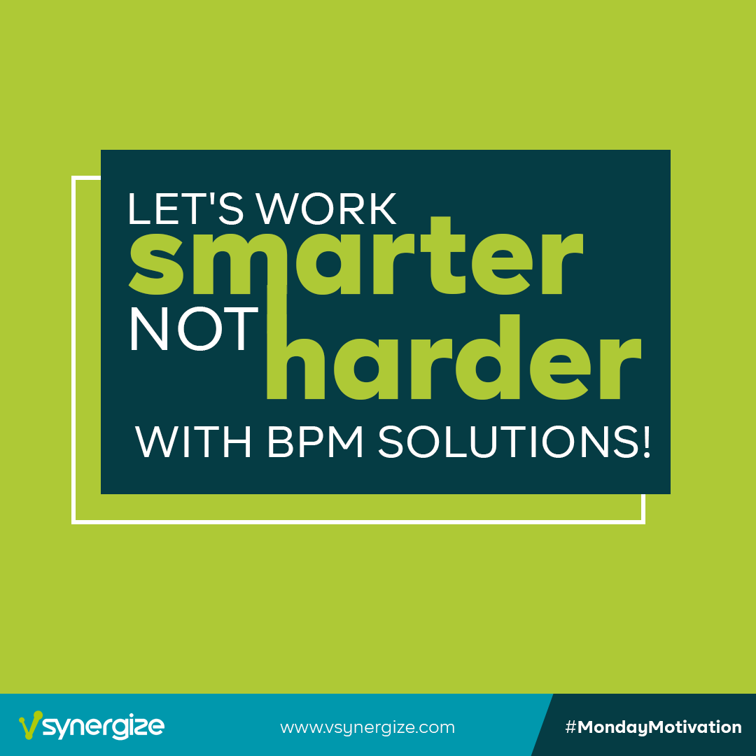 Vsynergize_'s tweet photo. Don't let inefficient processes hold you back. Let's make this a game-changing week by using BPM solutions to work smarter.
#mondaymotivation #TheVPower #OurServices #AutomationProcess #Marketing #VSolutions #leadgenerationservices #leads #leadgenerationmethods #leadgeneration https://t.co/3DithLhzX2