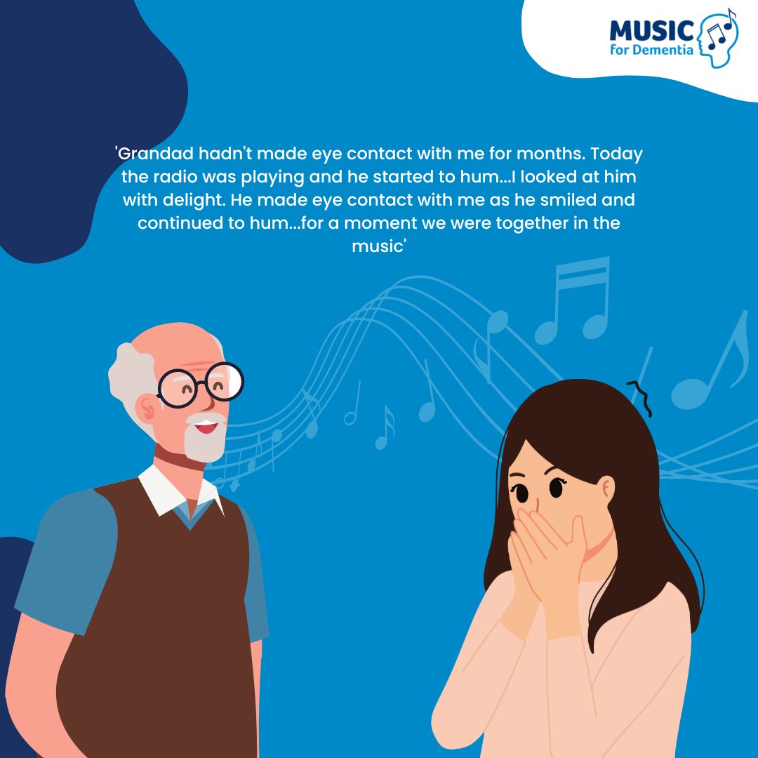Sometimes a ‘hum’ is everything that you needed to hear… 

#thepowerofmusic