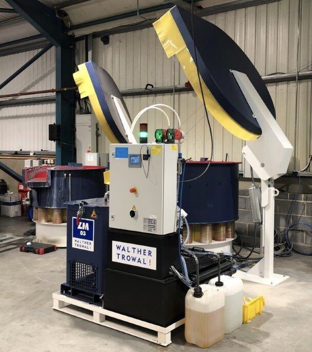 We recently installed a new large bowl vibrator for an existing customer who needed more capacity for larger parts. The existing machine is 300 litre and new bowl is 600 litre. The system includes a new ZM03 recycling system to reduce water and compound usage by up to 95%.♻️💦🌍