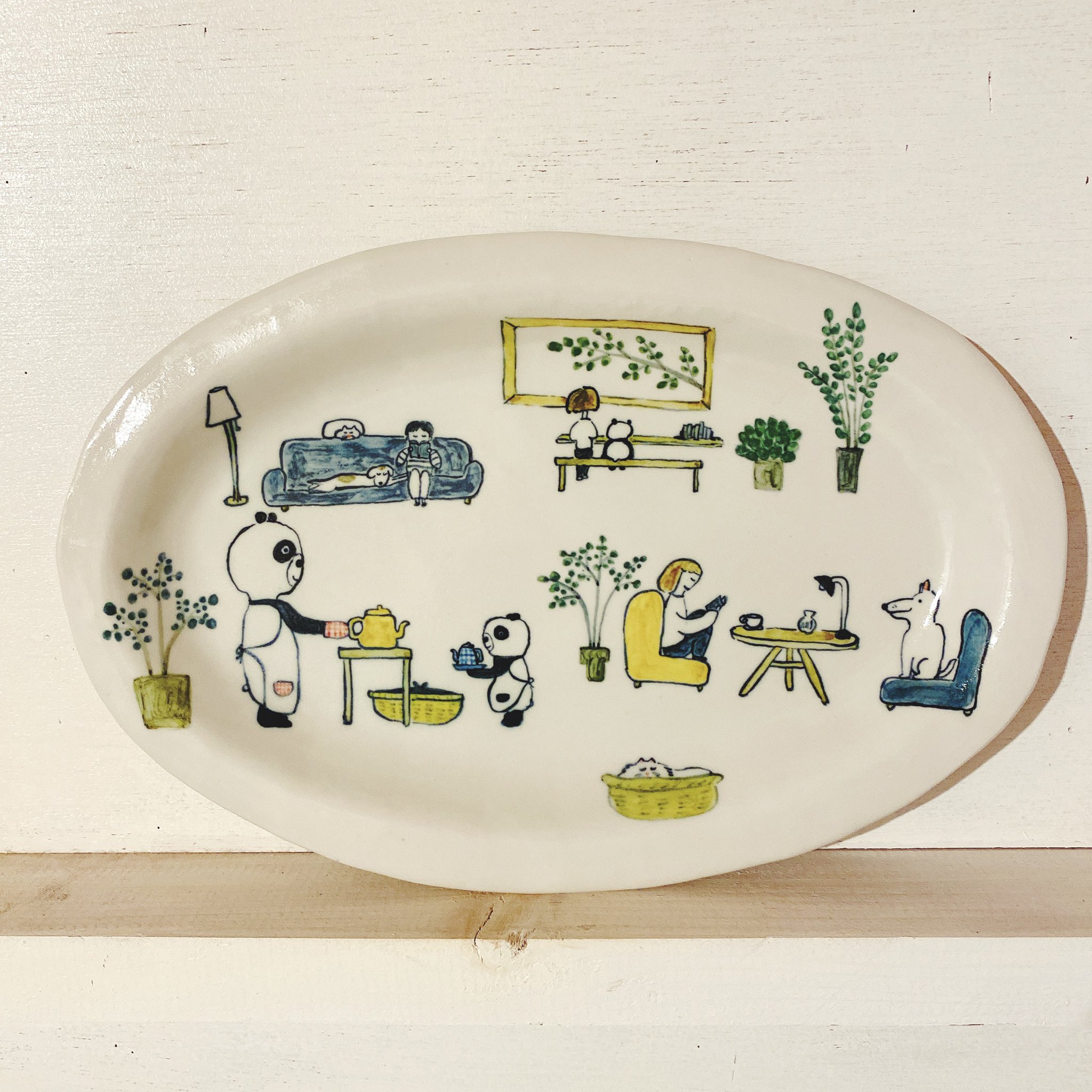 室井夏実 皿 室井雑貨店