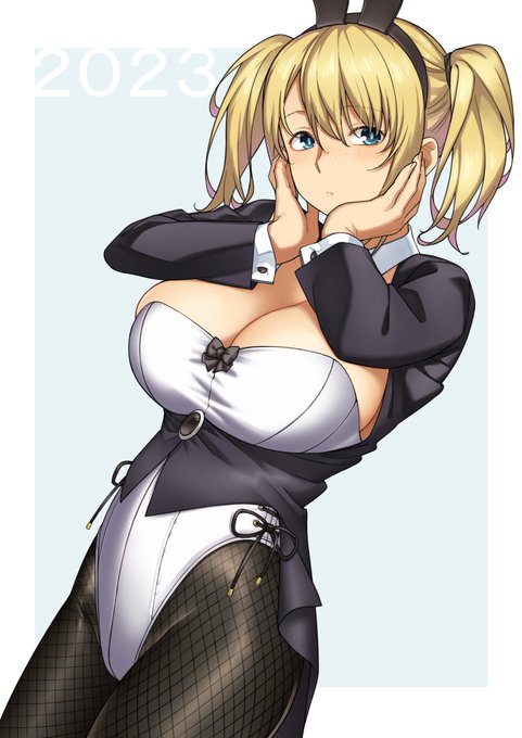 今年は卯年らしいのでウサ耳つけた女の子をいっぱい描いていけたらなと。 