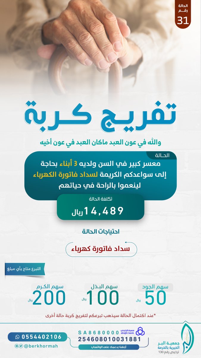 جمعية البر الخيرية بمحافظة الخرمة tweet media