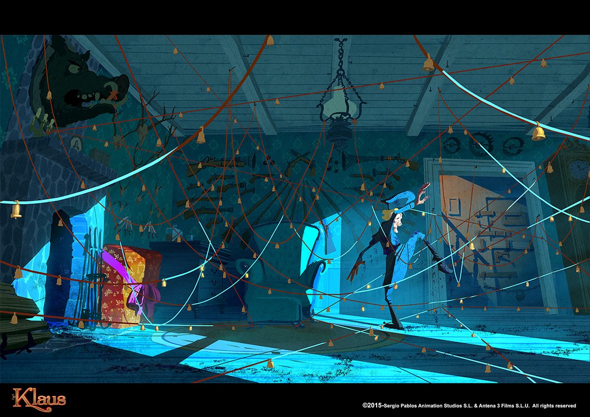 TheSPAStudios's tweet image. Let&apos;s start the week with this Klaus&apos; pitchbook art by Marcin Jakubowski and Sergio Pablos 🔔

#Pitchbook #Animation #Klaus #TheSPAStudios