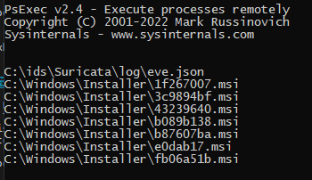 seguridadyredes's tweet photo. #psexec / Sysinternals.
psexec -h -i \\192.168.1.200 -u Administrador -p undostrescuatro cmd /C FOR /R C:\ %i in (*) do @if %~zi gtr 1000000000 echo %i https://t.co/CfyIoaxRsj