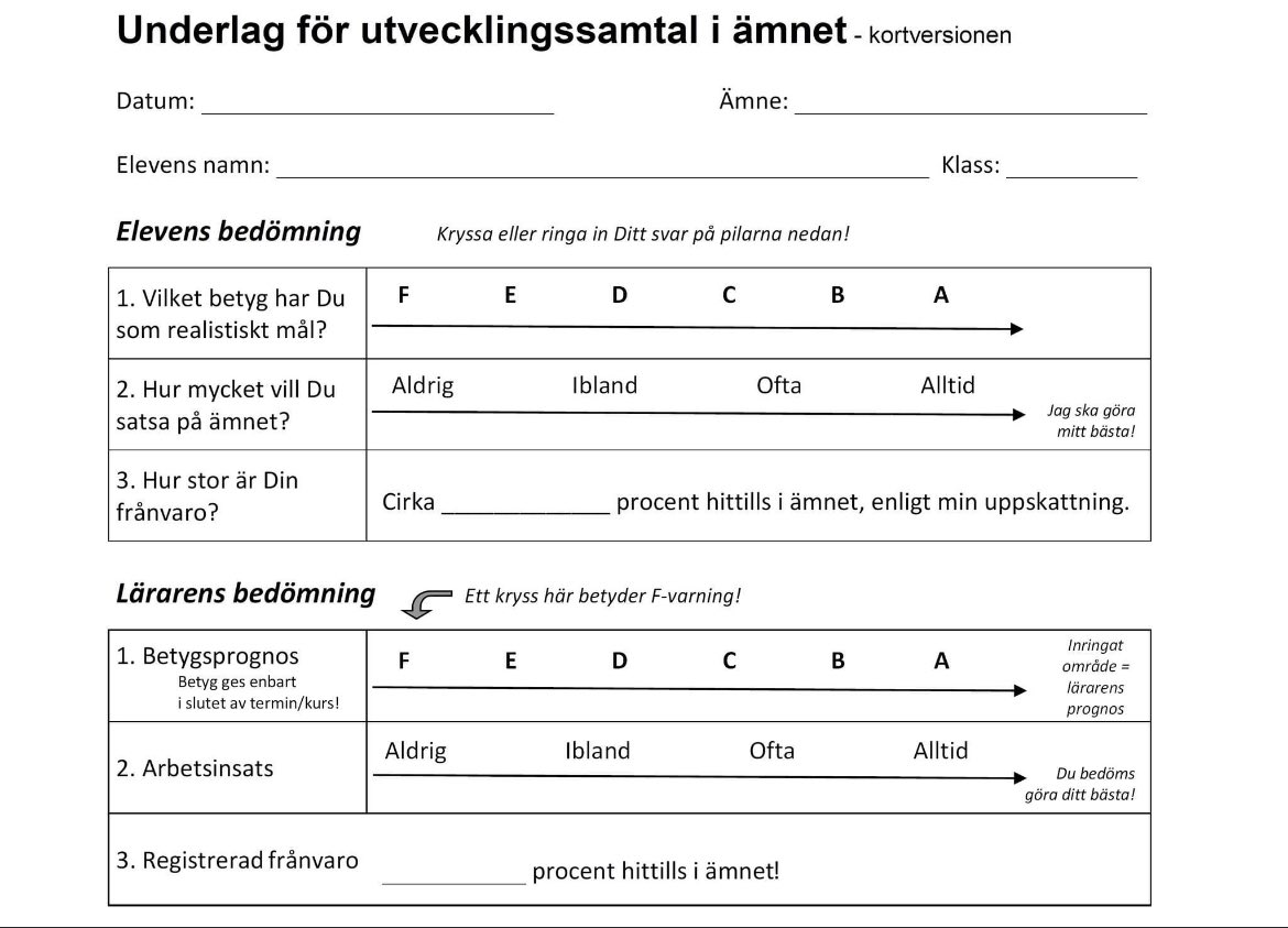 Vem var det som lade ut detta underlag för utvecklingssamtal? Jag skulle gärna vilja använda det pga bra, och därför vill jag veta vem som konstruerat det.