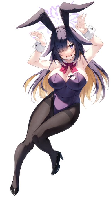 #ブルアカ #BlueArchive 
卯年なのでツクヨさんにバニー衣装を着てもらいました。
2周年放送情報量が大洪水... 