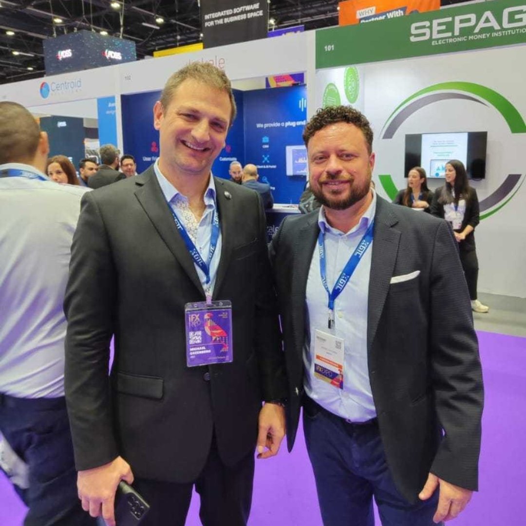 We kicked off the conference season this year at IFX Dubai! 🌃
Our Chief Commercial Officer met with clients, old and new and was on the lookout for new partners 🙌

@iFXEXPO 
#ifxexpo #ifxexpodubai2023 #B2BEvent #Networking #Business #Fintech