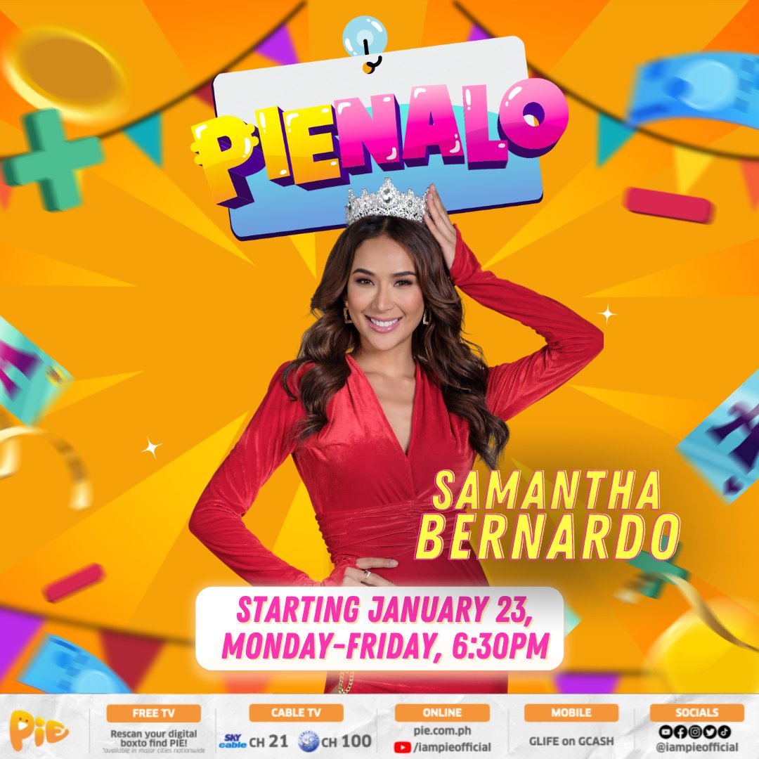 Proud kami sayo Tita Sam..Congrats 

PieNalong SAMBER
#SamanthaBernardo