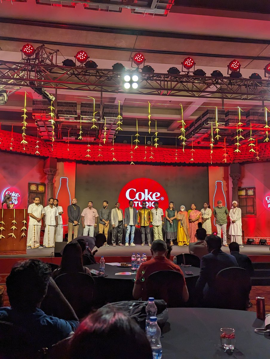 Excited already for the range of artists #cokestudiotamil