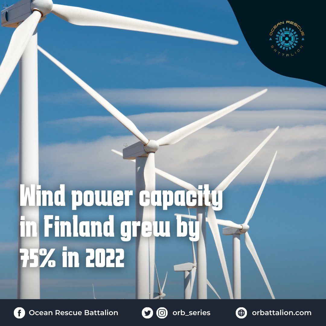 Finland's wind power use is helping them achieve energy self-sufficiency and reach their climate goals at the same time. The country aims to be one of the first in Europe to attain net zero by 2035, ahead of the EU's 2050 goal.

Read more: euronews.com/green/2023/01/…

#sustainable