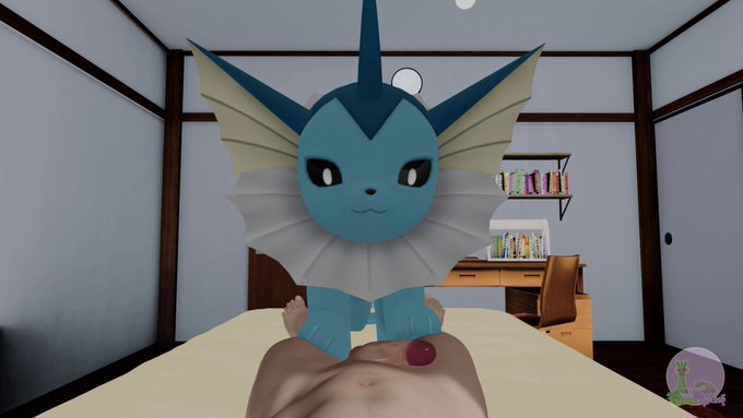 My first POV video!!  Vaporeon is the most breedable Pokemon, so I made a video showing it.  Hope you<a href="/tag/pokemon"class="tags"><span>#pokemon</span></a><a href="/tag/furry"class="tags"><span>#furry</span></a><a href="/tag/blender"class="tags"><span>#blender</span></a><a href="/tag/vaporeon"class="tags"><span>#vaporeon</span></a>