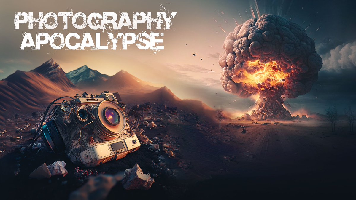 AdamKarnacz's tweet photo. The video sharing my predictions for Ai and how it affects the future of #photography is nearly ready.

Pretty pumped about the thumbnail too!! https://t.co/n8jOJObtRr