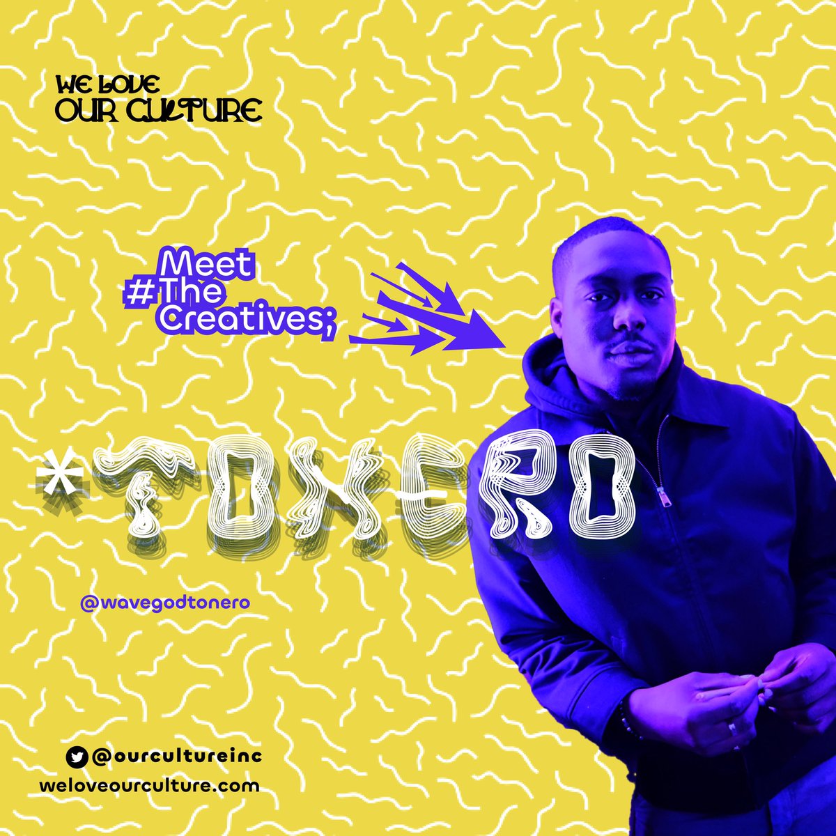 ourcultureinc's tweet photo. He produces, mixes and masters most of his songs. It is quite impressive. On this week’s episode of #MeetTheCreatives, we give you wavegodTONERO. 

https://t.co/1Kx39k7S8N https://t.co/Z0EfG4mPMy