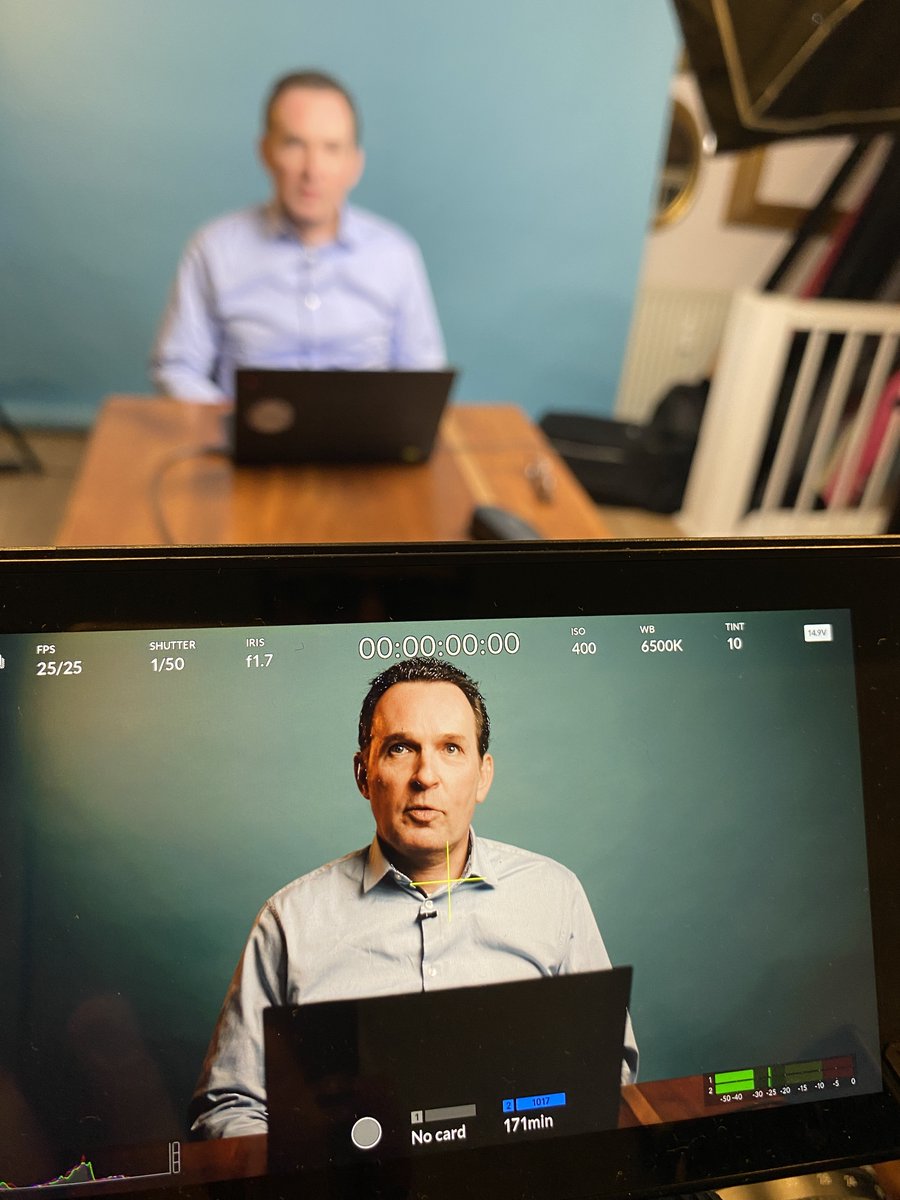 DigiSharesDK's tweet photo. Super excited to see our CEO @clausskaaning among others on screen. 
We had a blast shooting this, and we will be even more excited to share it with you all!
#tokenization #defi #crypto #blockchain https://t.co/uW3ZUhXypV
