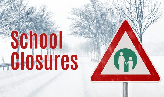 All CCRCE schools (Cumberland County, Colchester County, Pictou County, and the Municipality of East Hants) will be closed today, Monday, January 23, 2023 due to road and weather conditions.

Office and worksites will remain open.