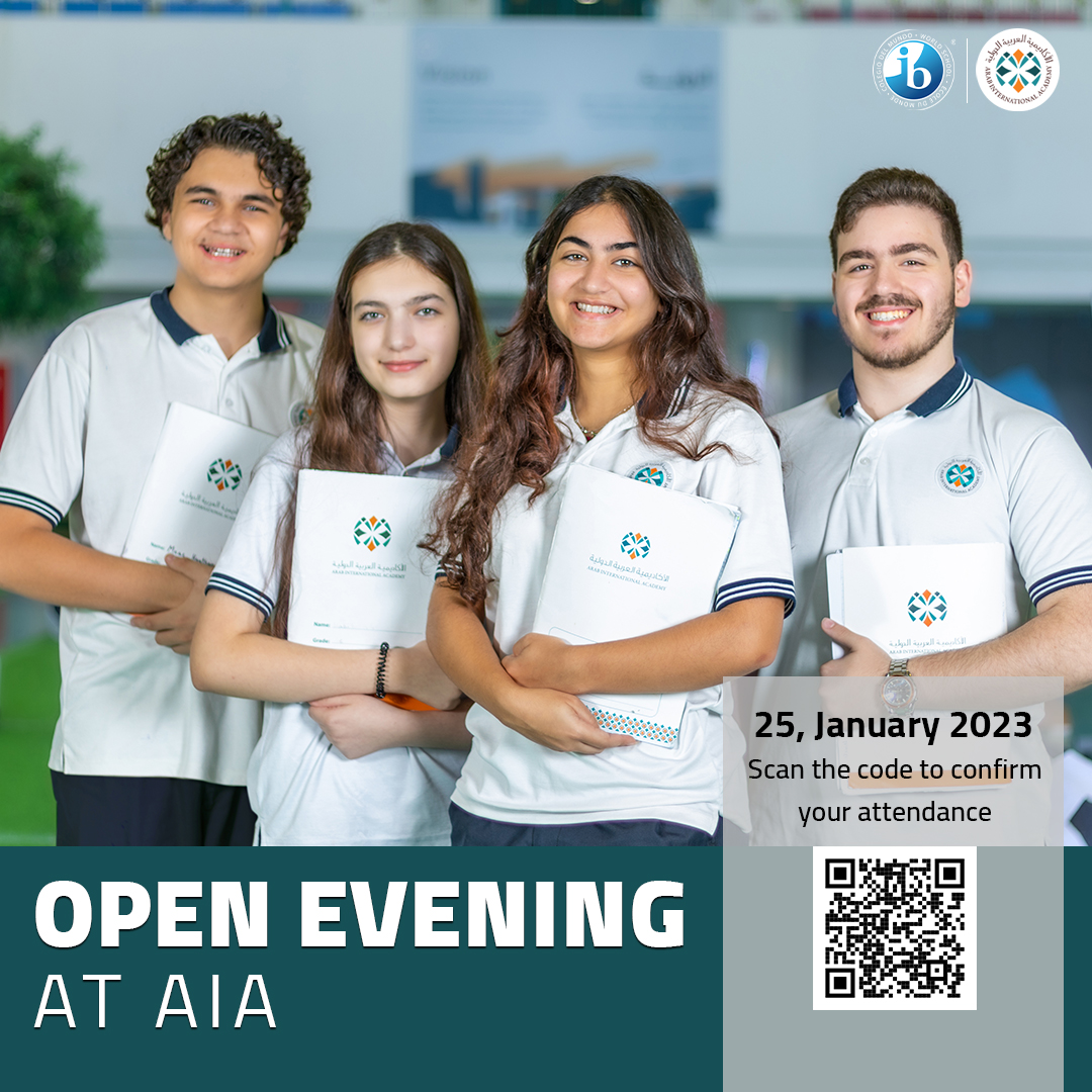 Don't miss the Opening Evening at Arab International Academy!